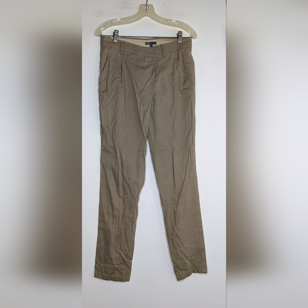 Vince •  Linen/Cotton Blend Pants